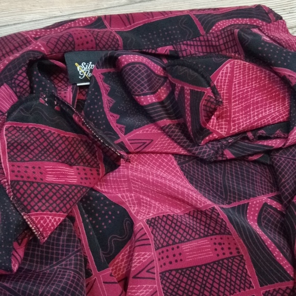 Silver Threads Vintage Button Down Blouse Top - Picture 6 of 8